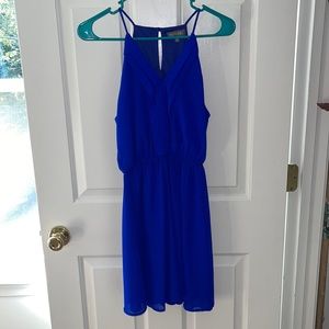 Blue dress only worn once, perfect for date nights.
